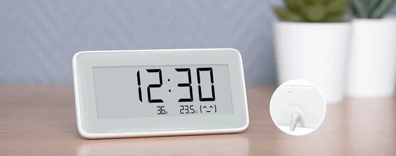 Xiaomi Mi Temperatuur- en Vochtigheidsmonitor Klok