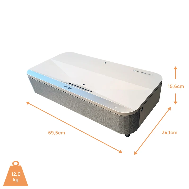 Epson EH-QS100W - 4K HDR Laser TV Beamer | HEIMKINO.de Tuning Edition