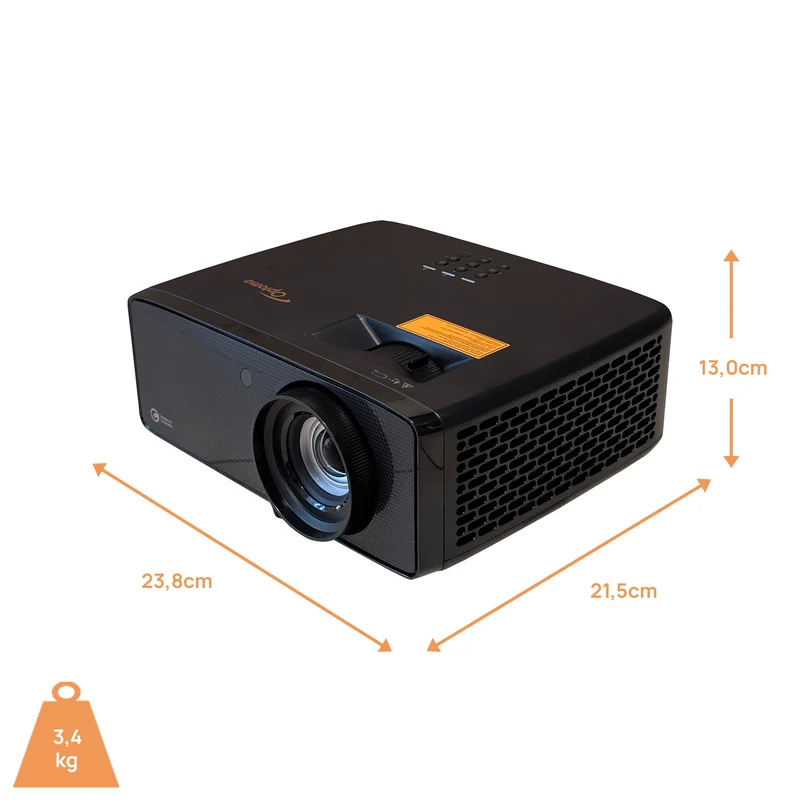 Optoma UZ38x - 4K HDR Laser Beamer | HEIMKINO.de Tuning Edition