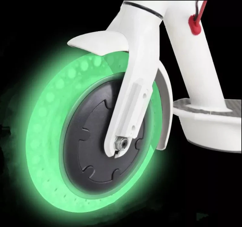 Fluorescerend Volrubber Anti-lek buitenband voor Xiaomi M365 Step