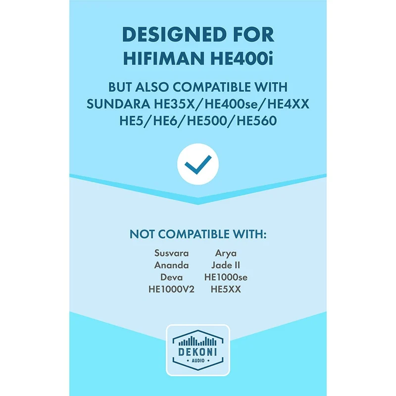Earpads for HiFiMAN HE Series