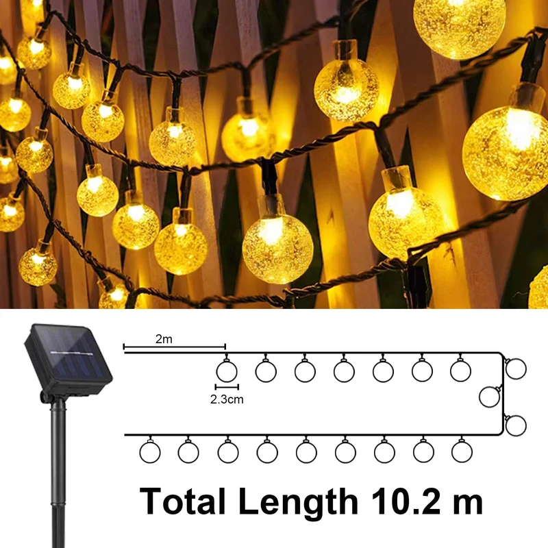 LQWELL® HY300 PRO Mini Beamer + Solar Lichterkette Kombination, 4K 1080P Unterstützung, Android 11, kabellose Projektion, unterstützt Airplay Miracast, mit WiFi Bluetooth, tragbarer Projektor
