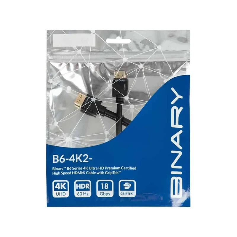 Binary B6 HDMI 4K Ultra HD mit GripTek