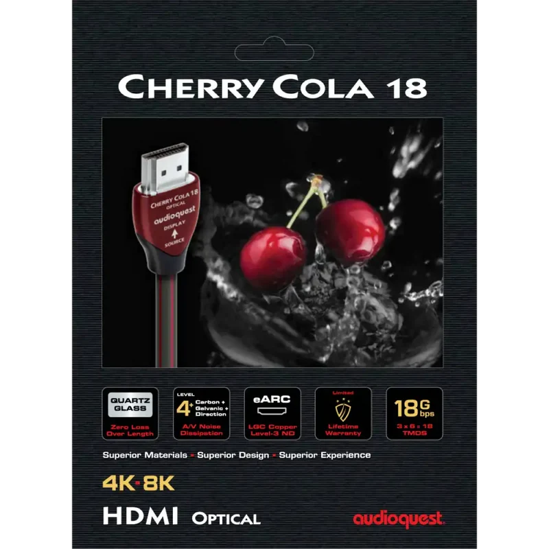 AudioQuest Cherry Cola Active Optical