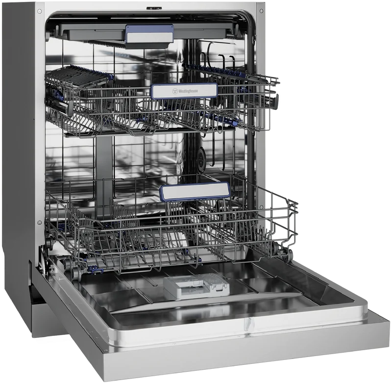 Westinghouse 60cm Stainless Steel 15 Place Built Under Dishwasher
