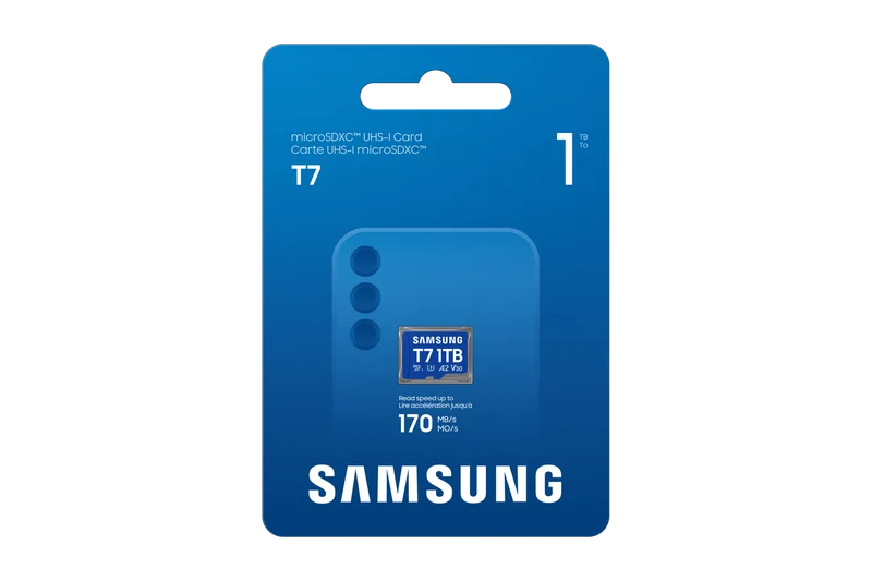 Samsung 1TB T7 Micro SD Memory Card UHS-1 / Class 10