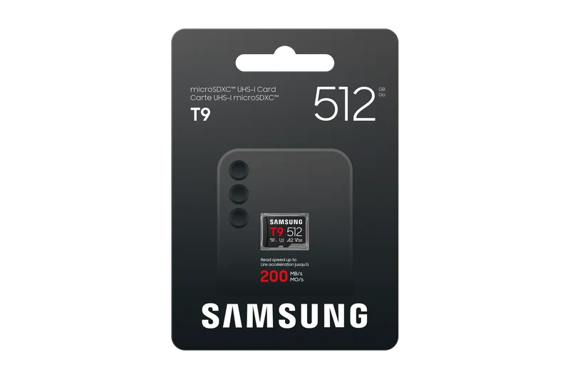 Samsung 512GB T9 Micro SD Memory Card UHS-1 / Class 10