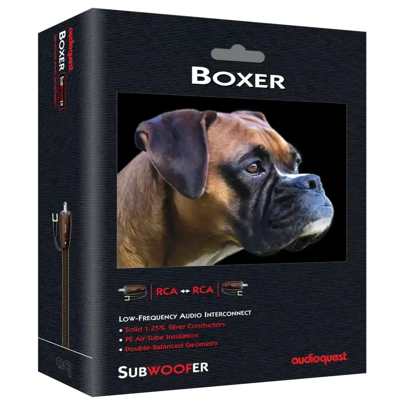 AudioQuest Boxer Subwoofer Kabel
