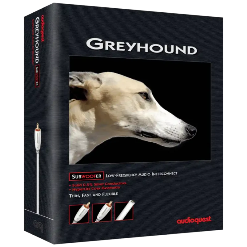 AudioQuest Greyhound Subwooferkabel