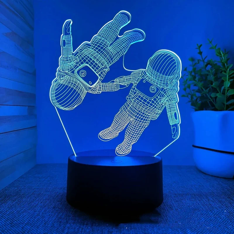 3D Small Night Lamp Spaceman Astronaut Table Lamp