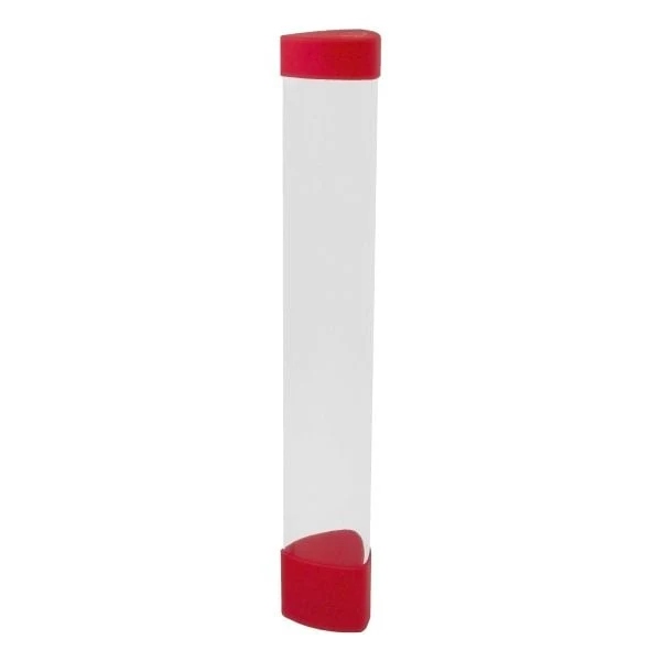 BCW Playmat Tube with Dice Cap (Red)