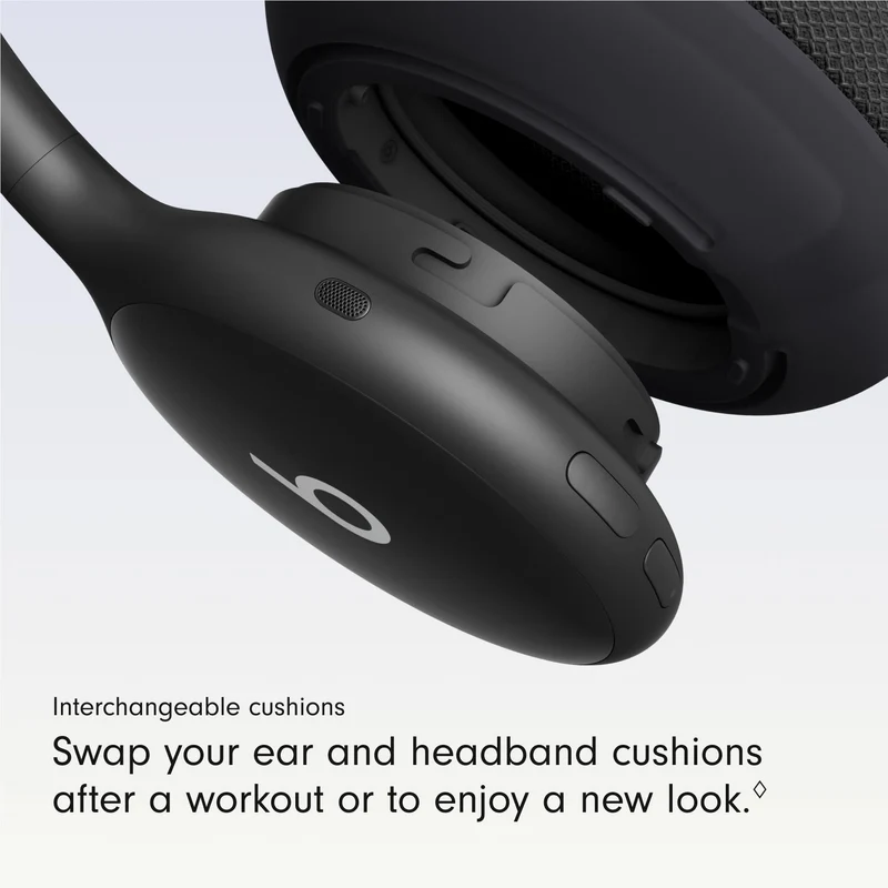 Beats 360 Over-Ear Headphones (Black with Black Performance Knit Cushions)
