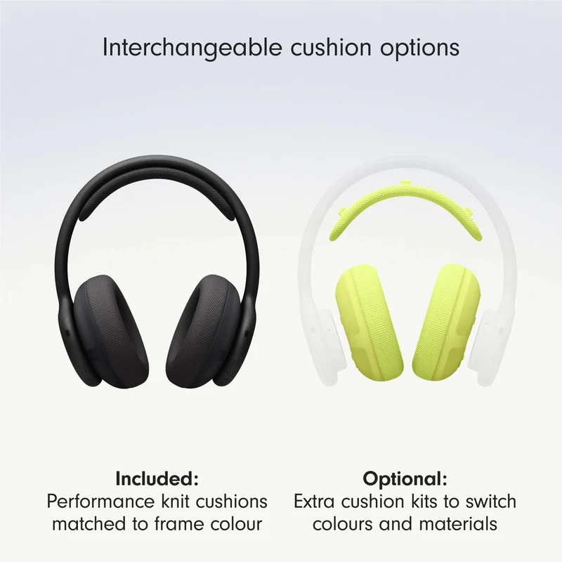 Beats 360 Over-Ear Headphones (Black with Black Performance Knit Cushions)