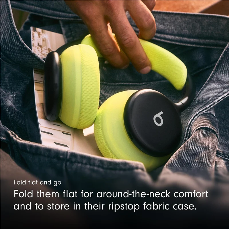 Beats 360 Over-Ear Headphones (Black with Black Performance Knit Cushions)
