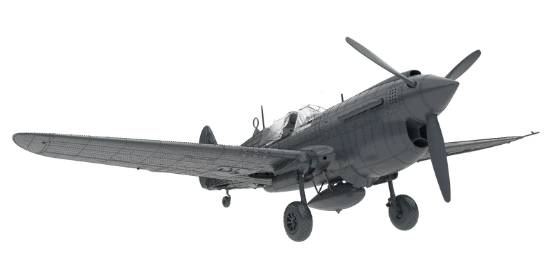 Eduard 1/48 P-40N Warhawk Royal Class Dual Combo Model Kit (Aus decals)