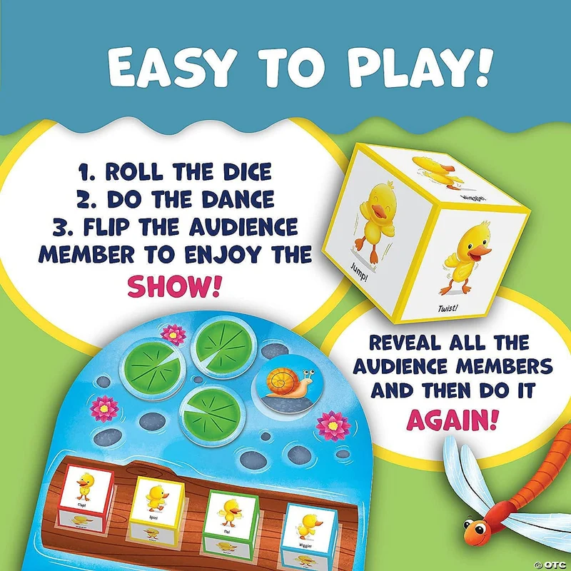Peaceable Kingdom Duck Duck Dance Game