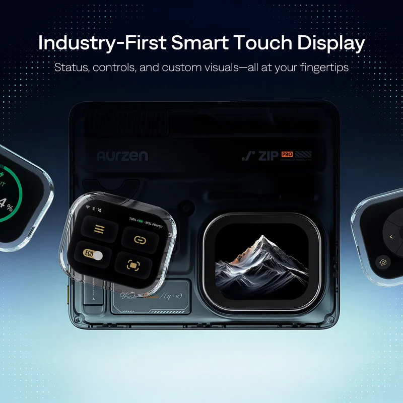 Aurzen ZIP Pro Tri-Fold Full HD Portable Projector