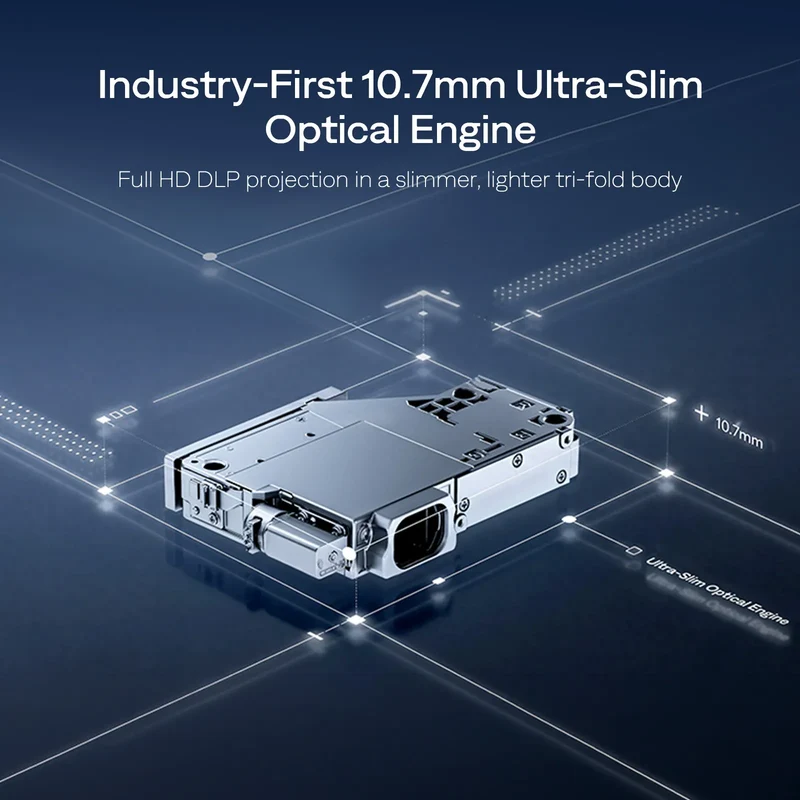 Aurzen ZIP Pro Tri-Fold Full HD Portable Projector