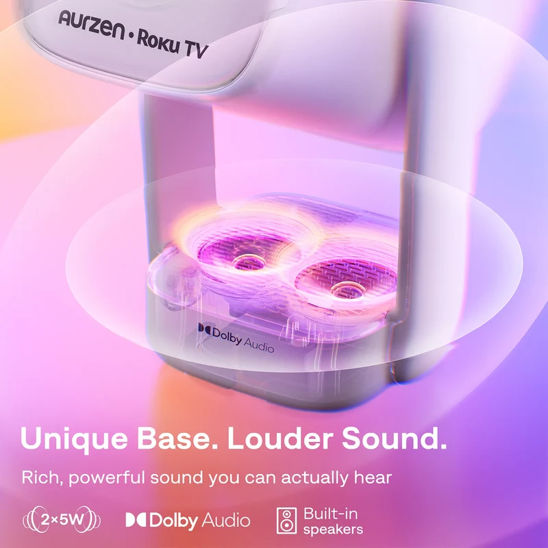Aurzen EAZZE D1R air Portable Roku TV Smart Projector