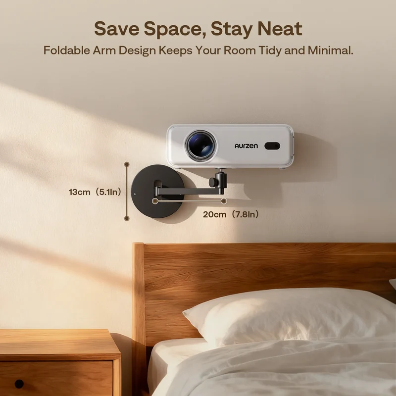 Aurzen PJ004PM Adjustable Wall Projector Mount