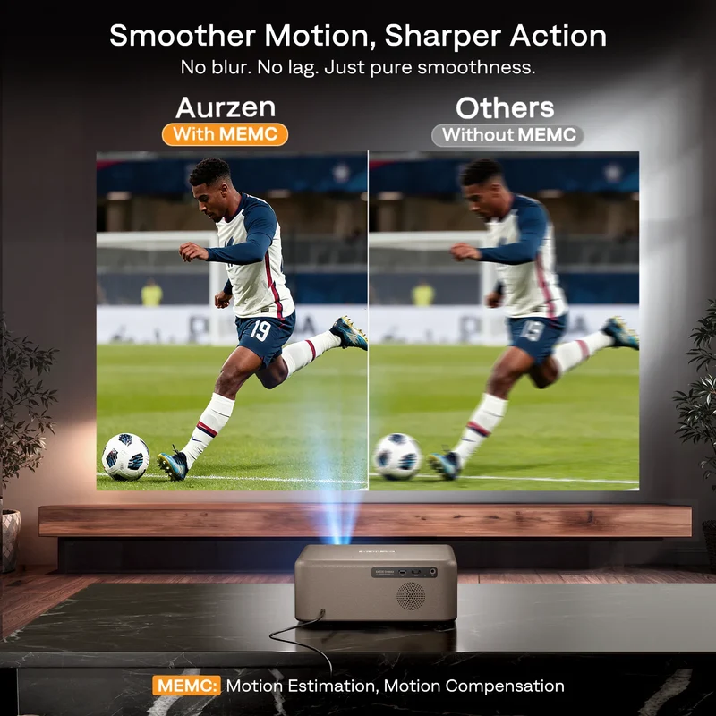 Aurzen EAZZE D1 MAX Gemini AI Google TV Projector