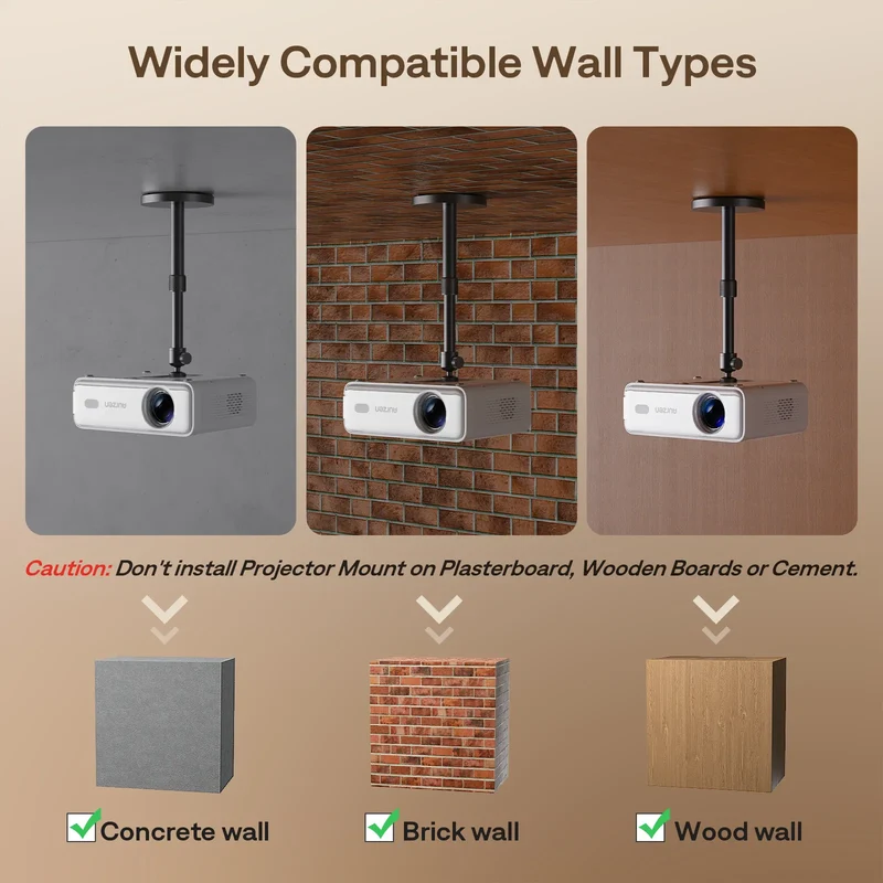 Aurzen Universal Projector Ceiling Mount
