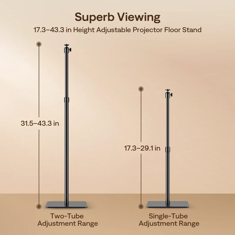 Aurzen Adjustable Projector Stand