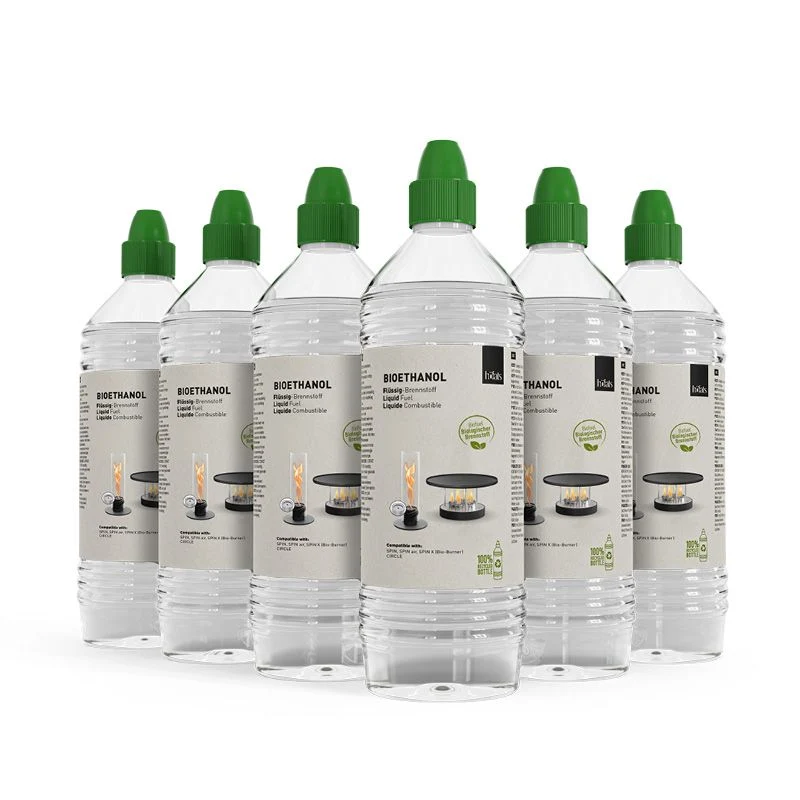 Bioethanol 6er Pack (Flüssig-Brennstoff)