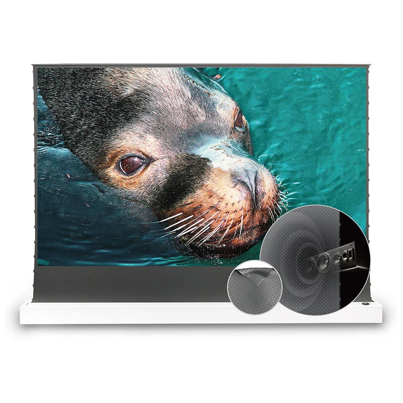 ALR Bodenleinwand Perforierte Akustik Edgefree