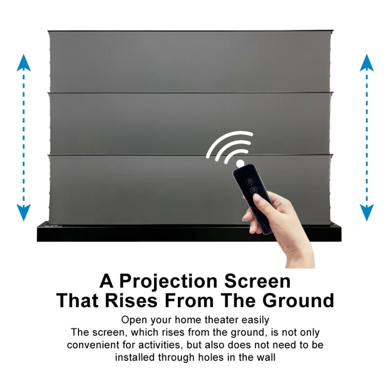 ALR Bodenleinwand Perforierte Akustik Edgefree