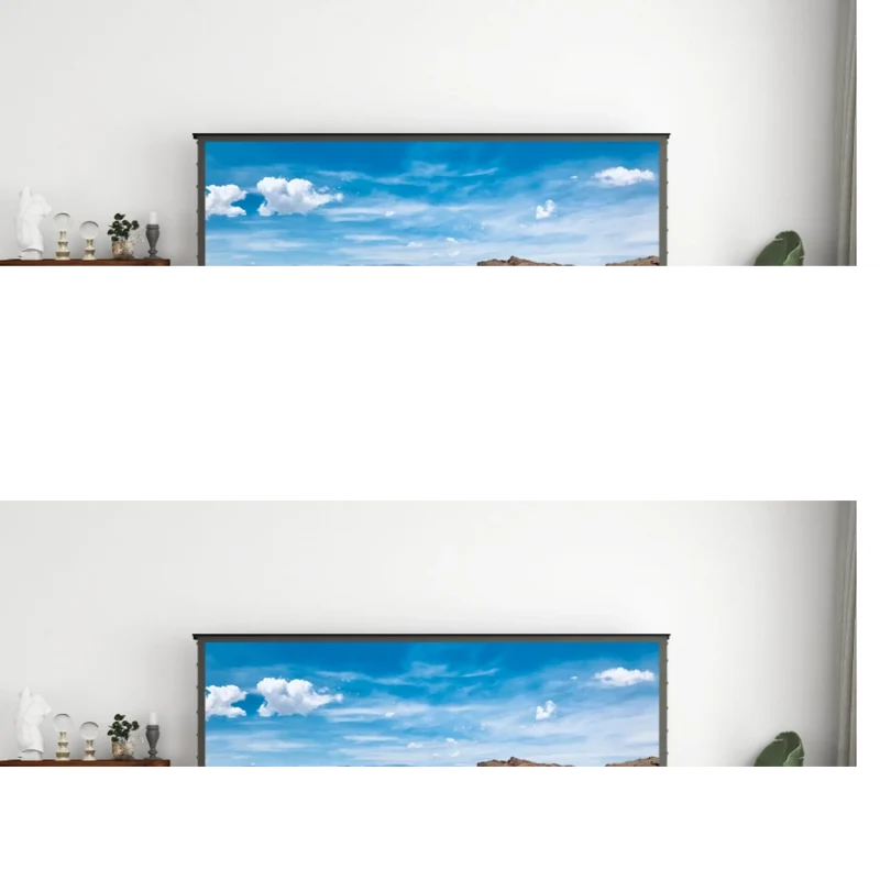 ALR Bodenleinwand Perforierte Akustik Edgefree