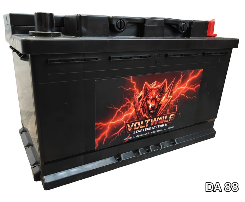 Starterbatterie Voltwolf DS 88 (88Ah) SLI *30 Monate Garantie*