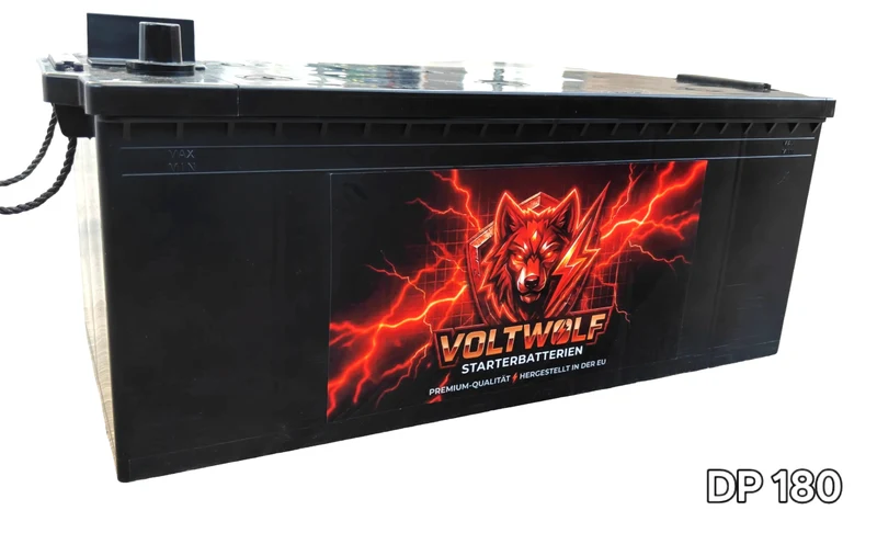 Starterbatterie Voltwolf DP 180 (180Ah) SLI *30 Monate Garantie*