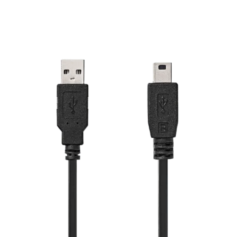 Câble USB Mini-B 1m USB 2.0 Nedis CCGP60300BK10