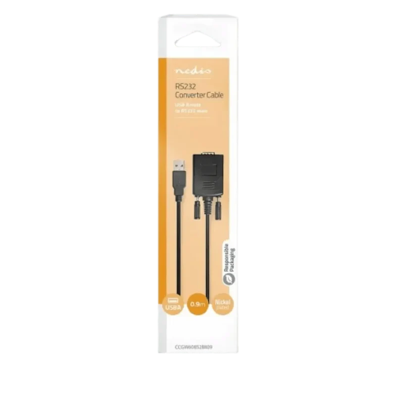 Câble Usb 2.0 Type-A Mâle Rs232 Mâle 0.90 M