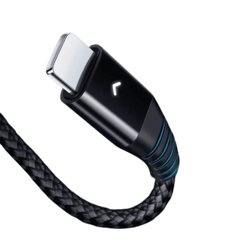Câble 2 Mètres en Tissu de Charge 3 en 1 pour Android