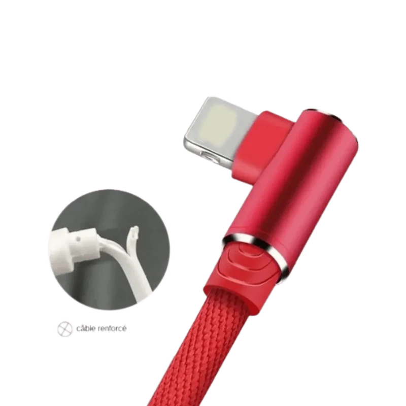 Câble de Chargement Usb Lightning Iphone 5-6-7-8-x-xr-xs-se