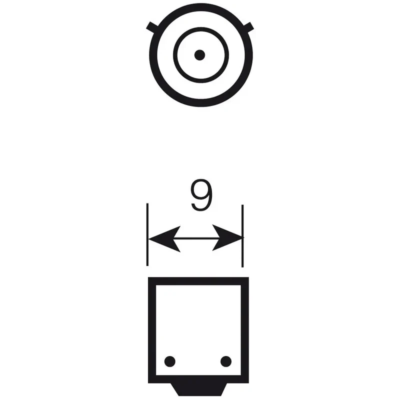 Osram Glühlampe Halogen 24V 21W - 1 - Stück