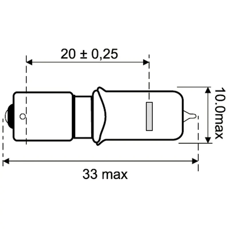 Osram Glühlampe Halogen 24V 21W - 1 - Stück