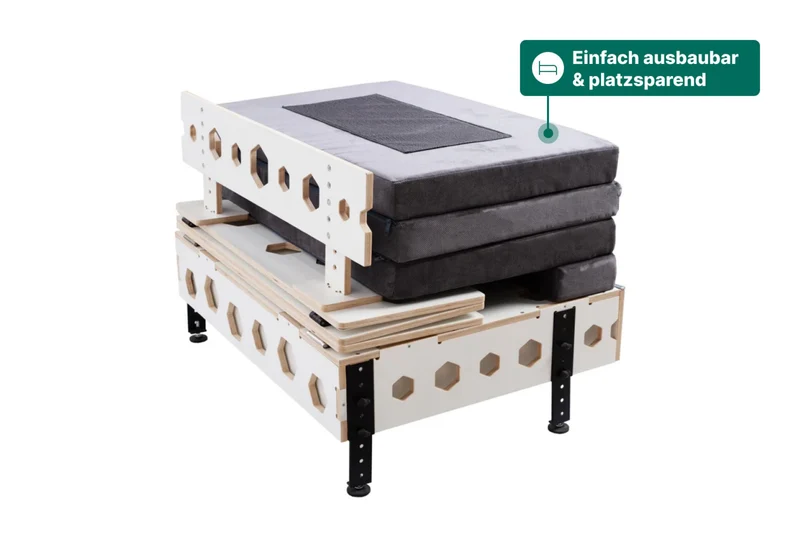 Moonbox Campingbox Minivan 91cm SLIM Weiss