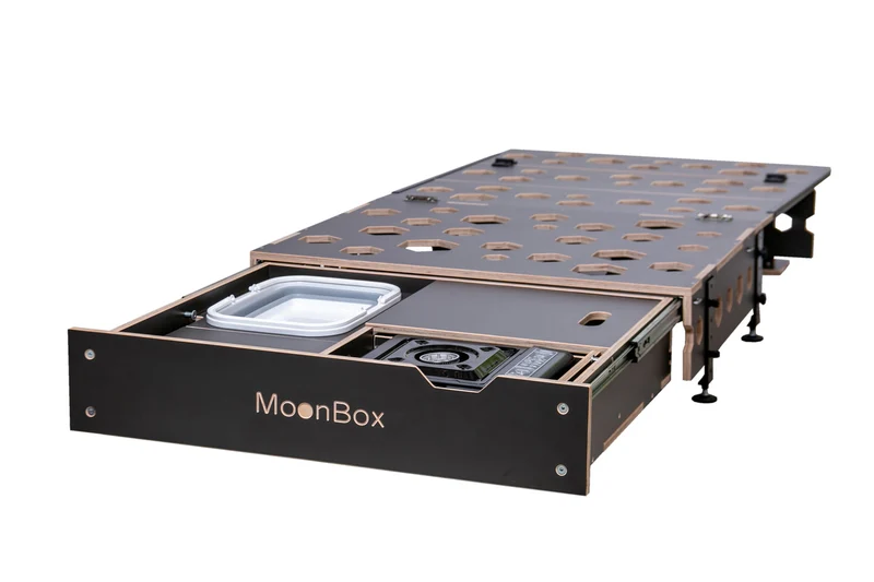 Moonbox Campingbox Minivan 91cm SLIM Dunkelgrau
