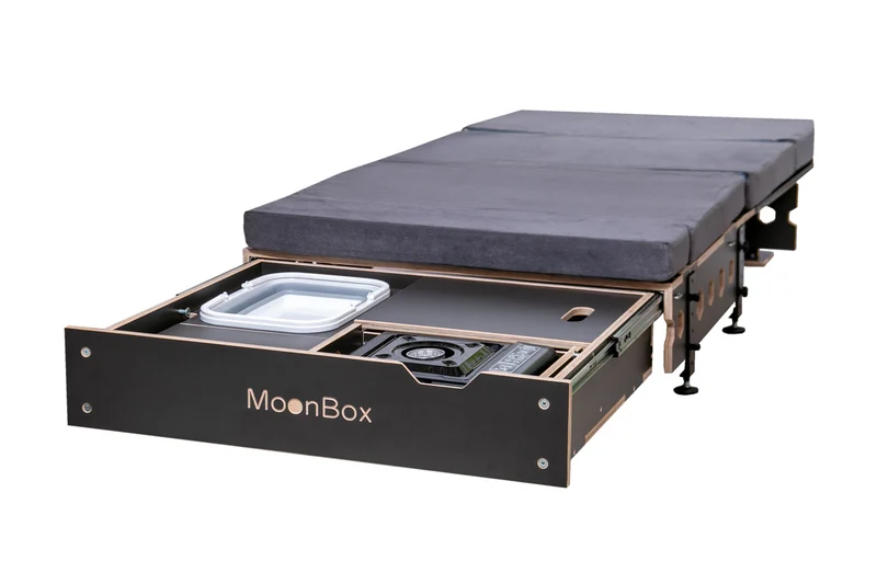Moonbox Campingbox Minivan 91cm SLIM Dunkelgrau
