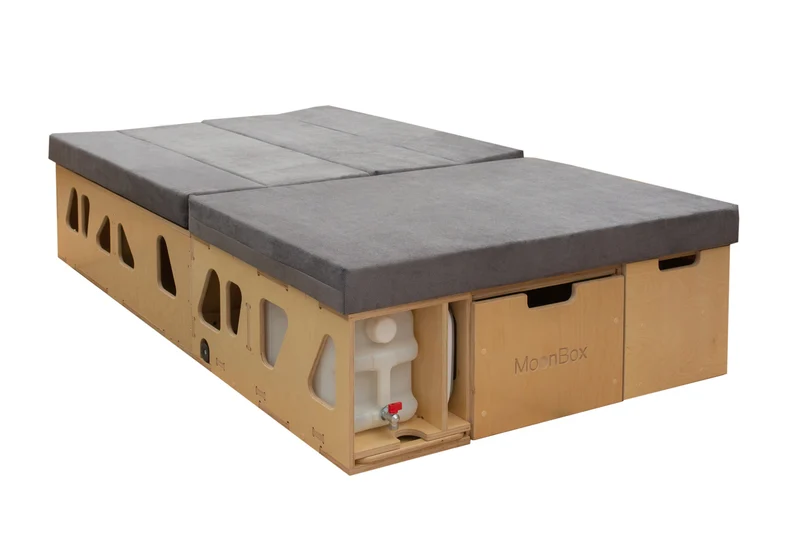 Moonbox Campingbox mit Tisch Van/Bus 119cm Modify UV-Lack