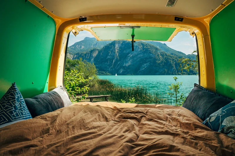 Moonbox Campingbox mit Tisch Van/Bus 124cm UV-Lack