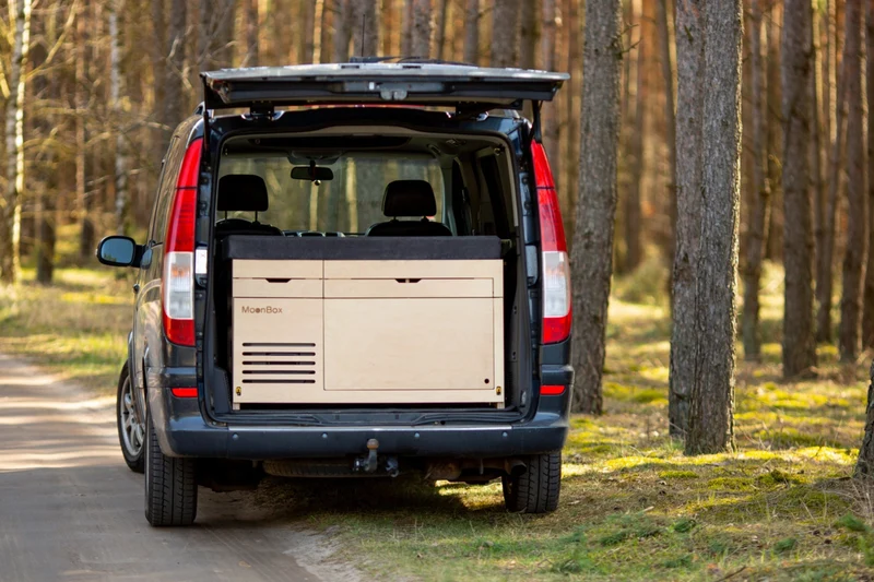 Moonbox Campingbox Van/Bus 119 Premium Natur