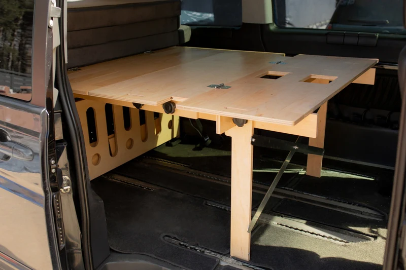 Moonbox Campingbox Van/Bus 119 Premium Natur