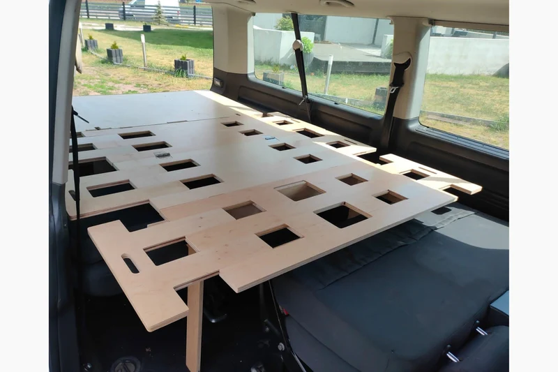 Moonbox Campingbox Van/Bus 124 Premium Natur
