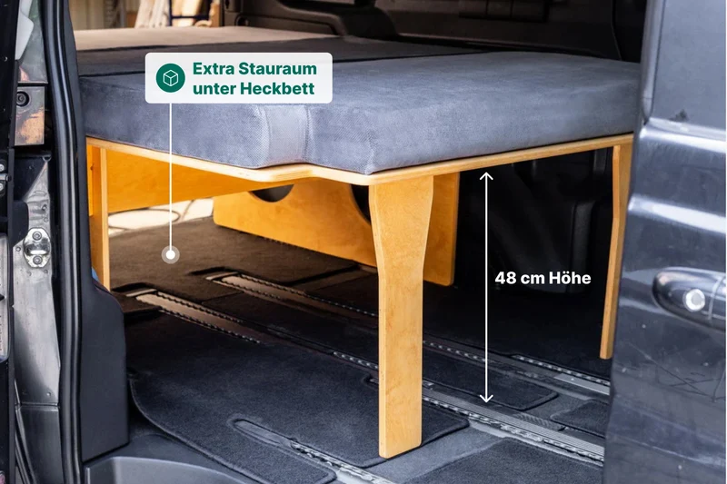Moonbox Heckbettsystem MB180 Natur