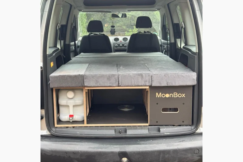 Moonbox Campingbox Minivan 100cm Modify Dunkelgrau
