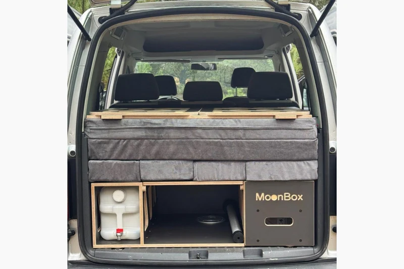Moonbox Campingbox Minivan 100cm Modify Dunkelgrau